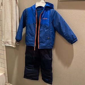 4T Columbia Ski/Snow Jacket and Bib